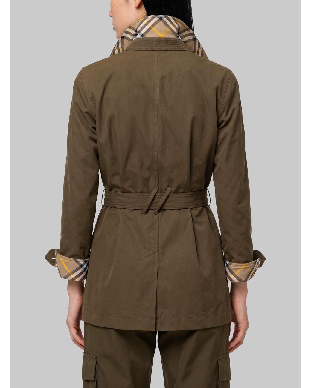 Burberry Green Safari Jacket
