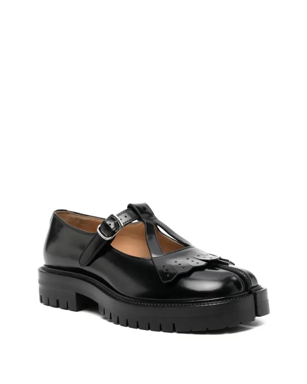 Maison Margiela Black Tabi Country Mary Janes