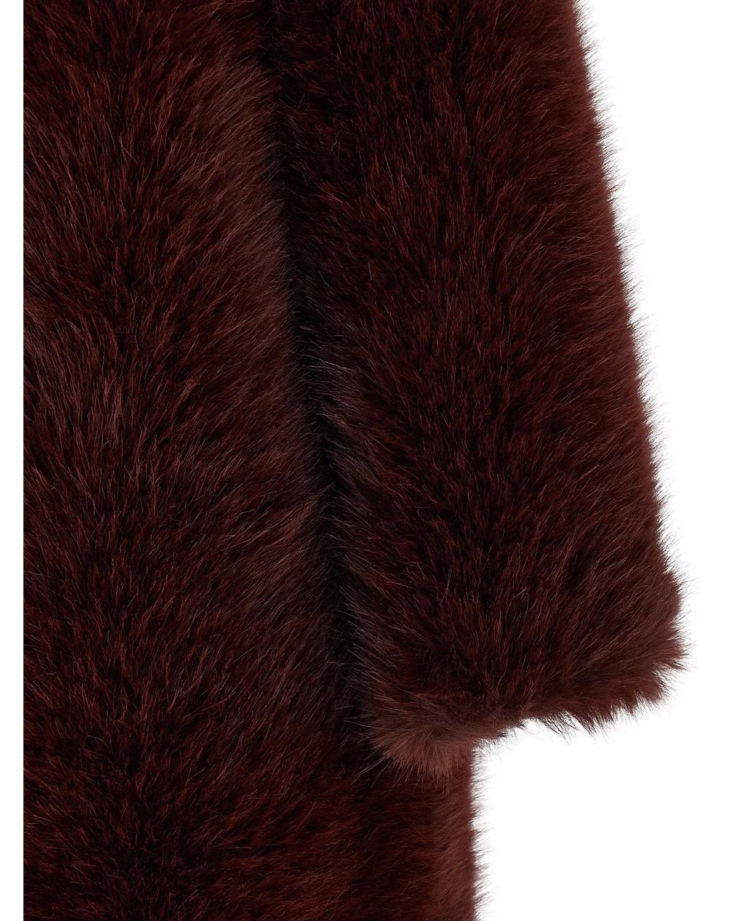 BB COUTURE Red B&B Couture 'Biscuit' Eco Fur