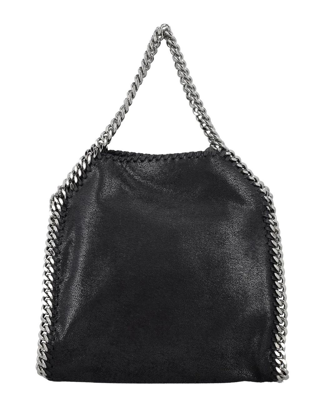 Stella McCartney Black Eco-Friendly Mini Falabella Tote