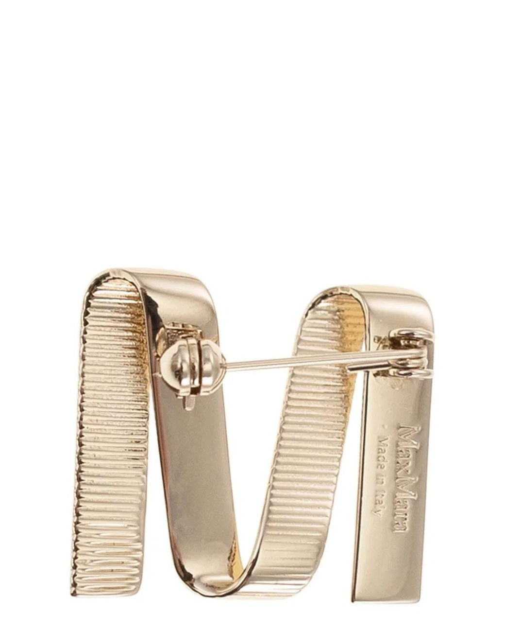 Max Mara Natural Mgrosgrainpin