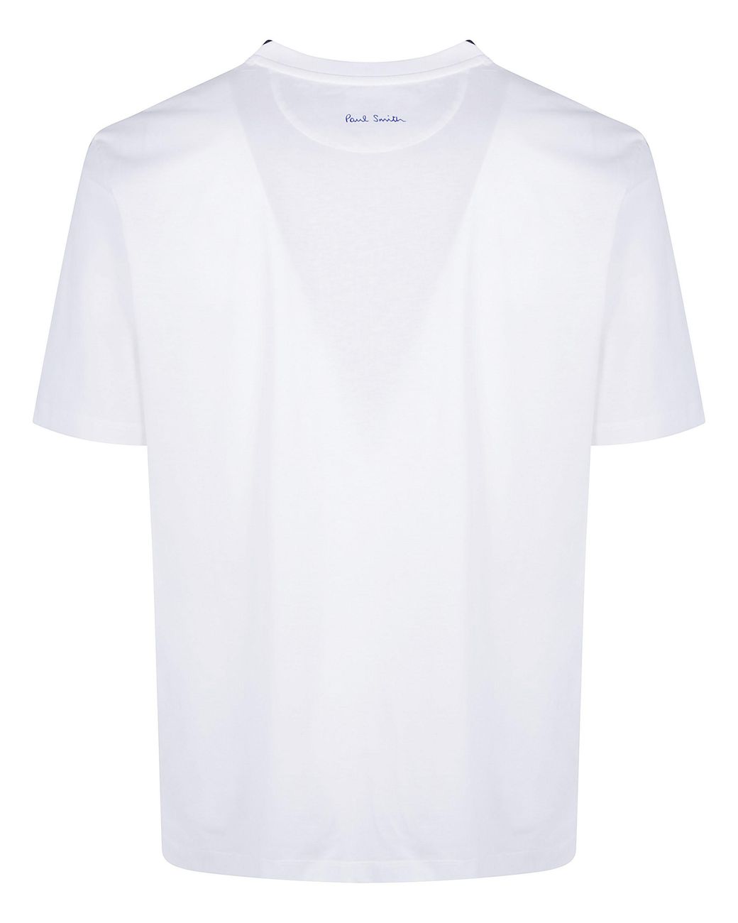 Paul Smith White Printed Tshirt for men