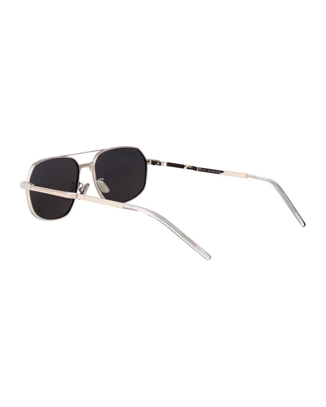 Givenchy Black Metal Sunglasses for men
