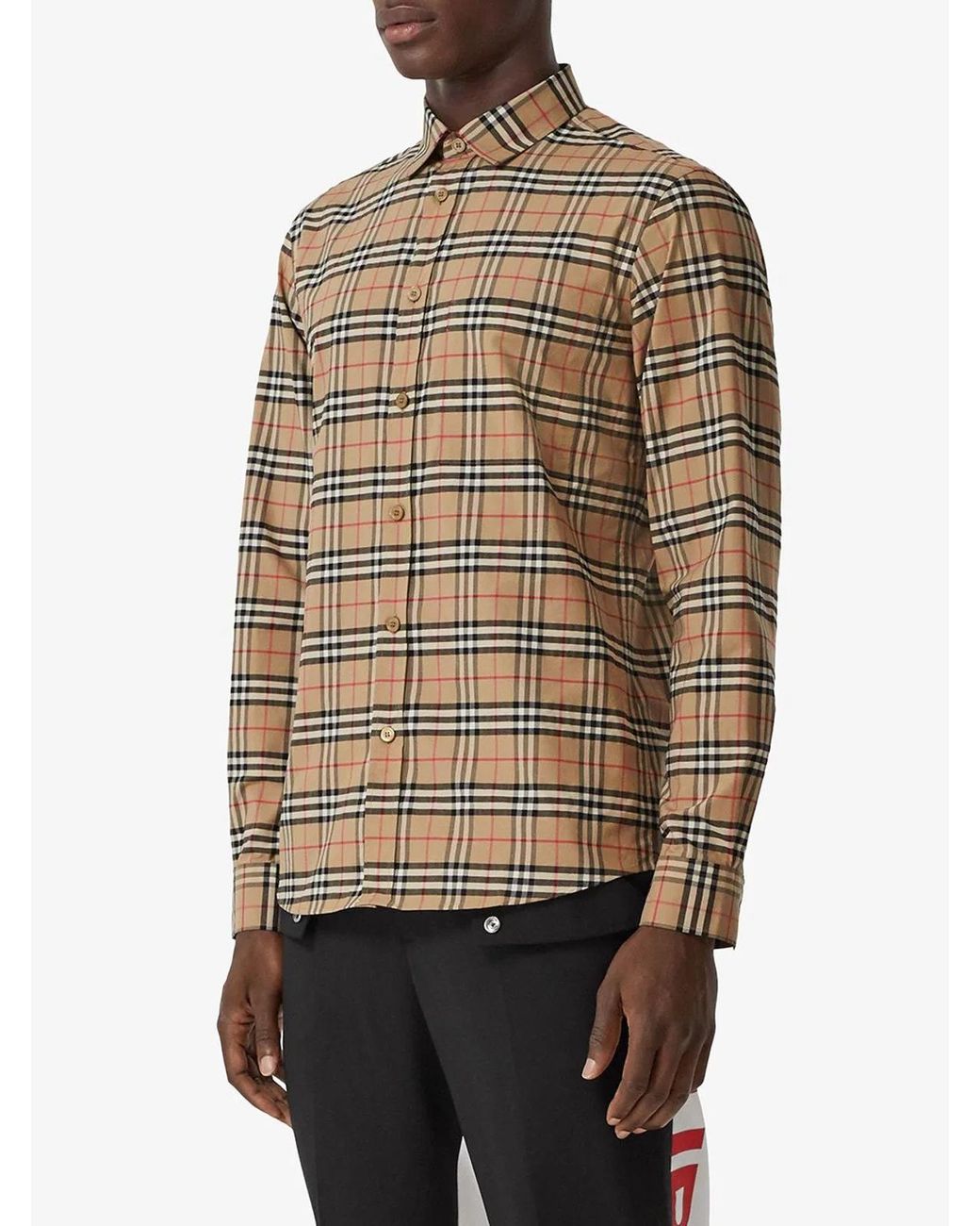 Burberry Natural Camicia for men