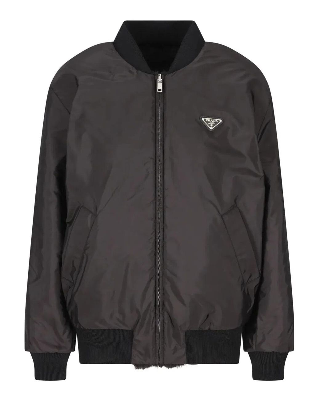 Prada Black Bomber Jacket