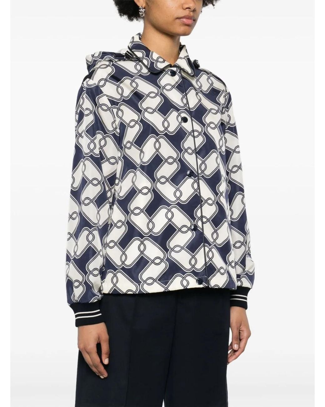 Moncler Multicolor Mini Lightweight Hooded Jacket