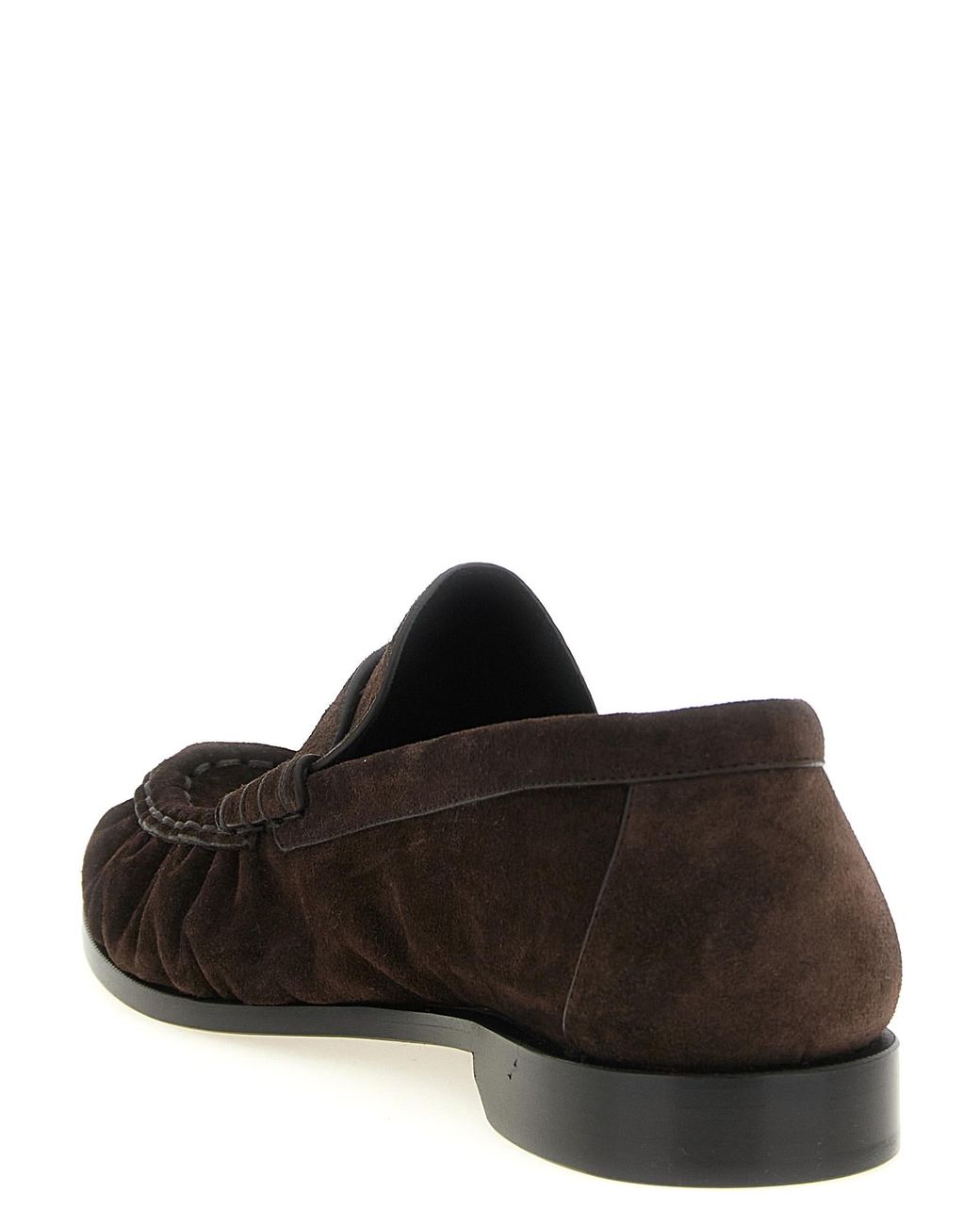 Saint Laurent Brown 'Le Loafer' Loafers for men