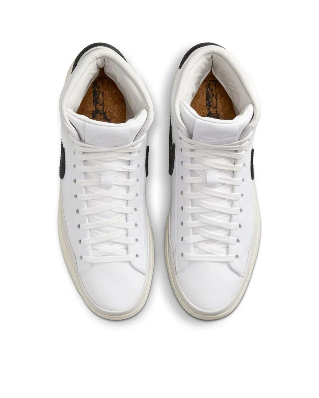 Nike White Blazer Phantom Mid Sneakers