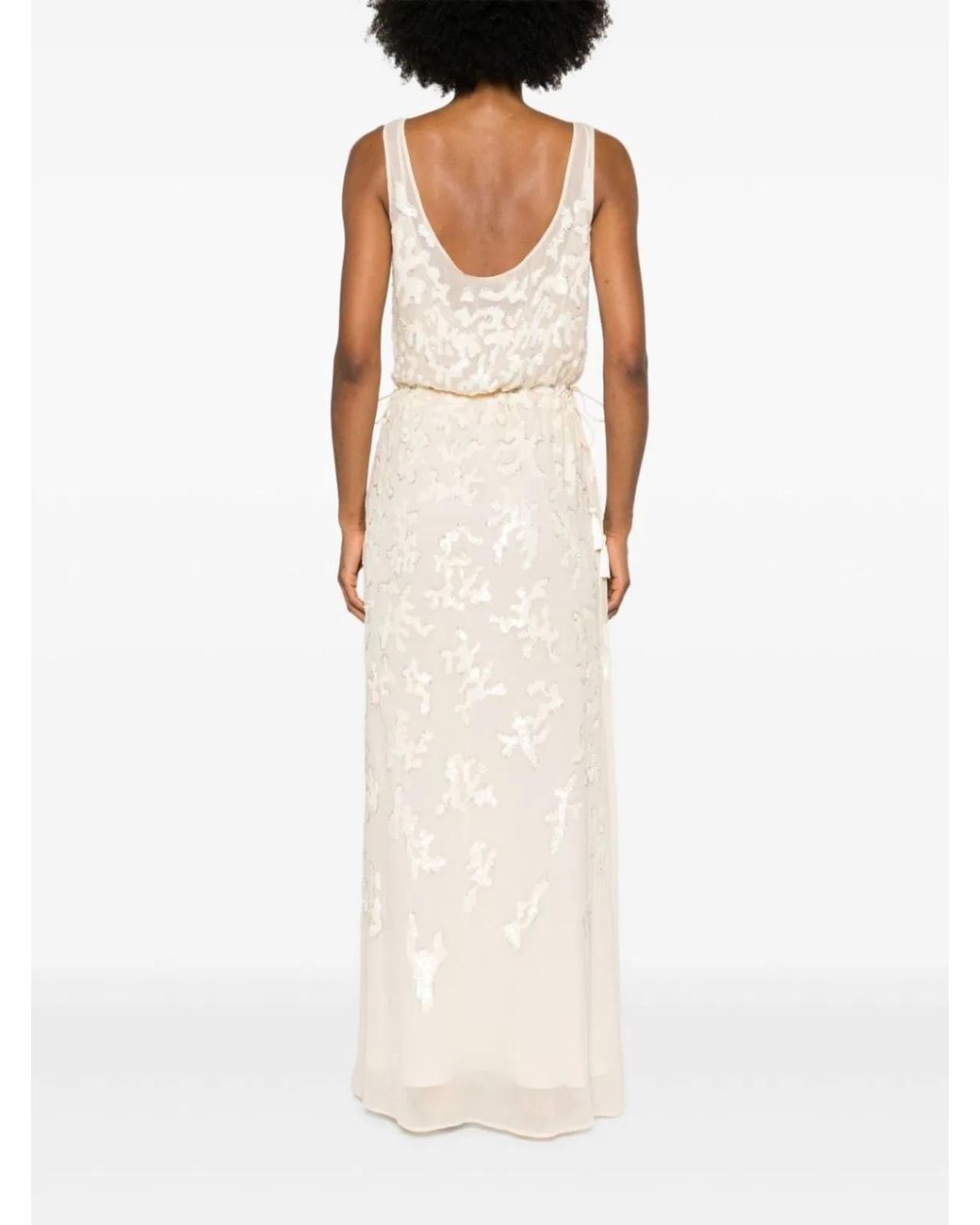 Max Mara White Timeless Clothing Dresses