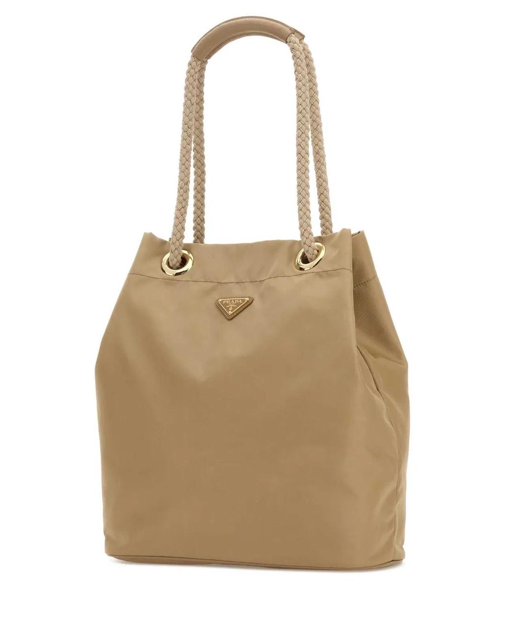 Prada Natural Re-Nylon Large Mariner Bucket Bag