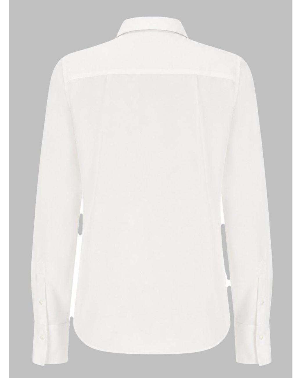 Brunello Cucinelli White Camicia