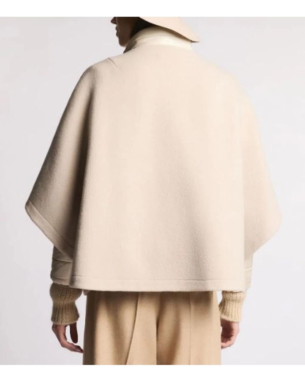 Fay Natural Wool High Neck Jacket