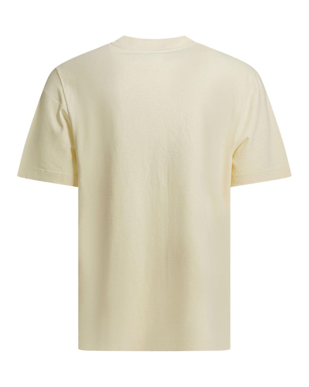 Jacquemus Natural "Gros Grain" T-Shirt for men