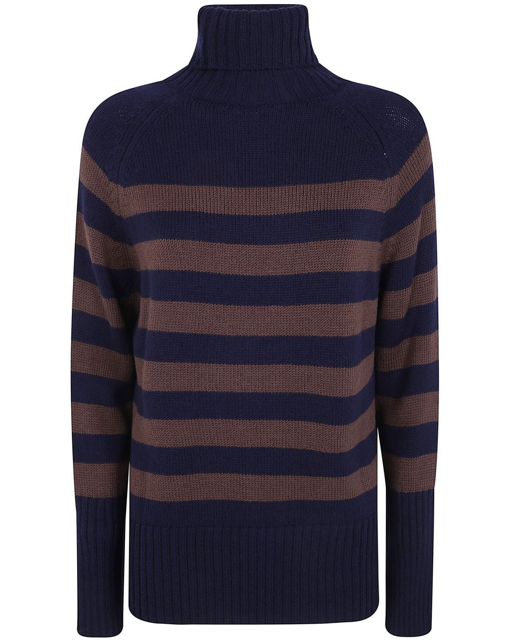 Base London Blue Turtle Neck Sweater