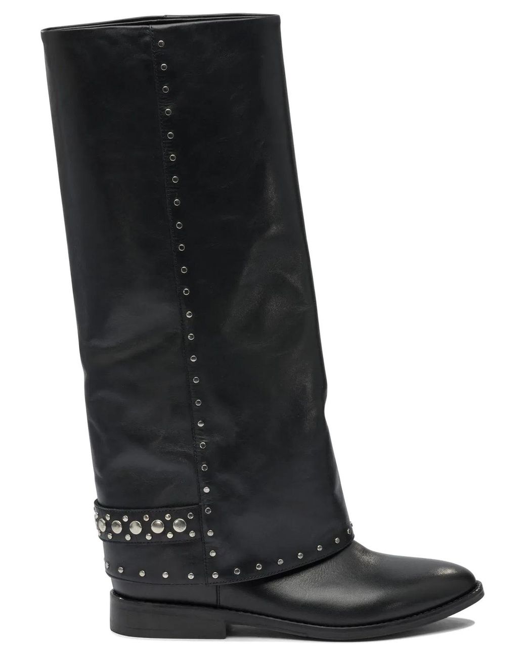 Strategia Black Rubber Boots