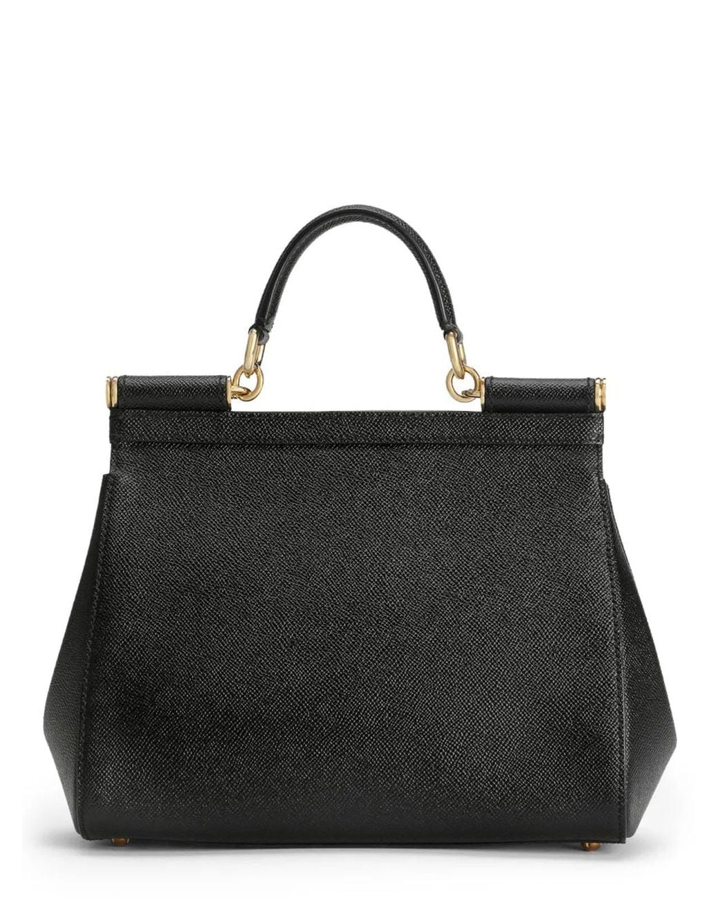 Dolce & Gabbana Black Handbag Sicily Shoulder Bags