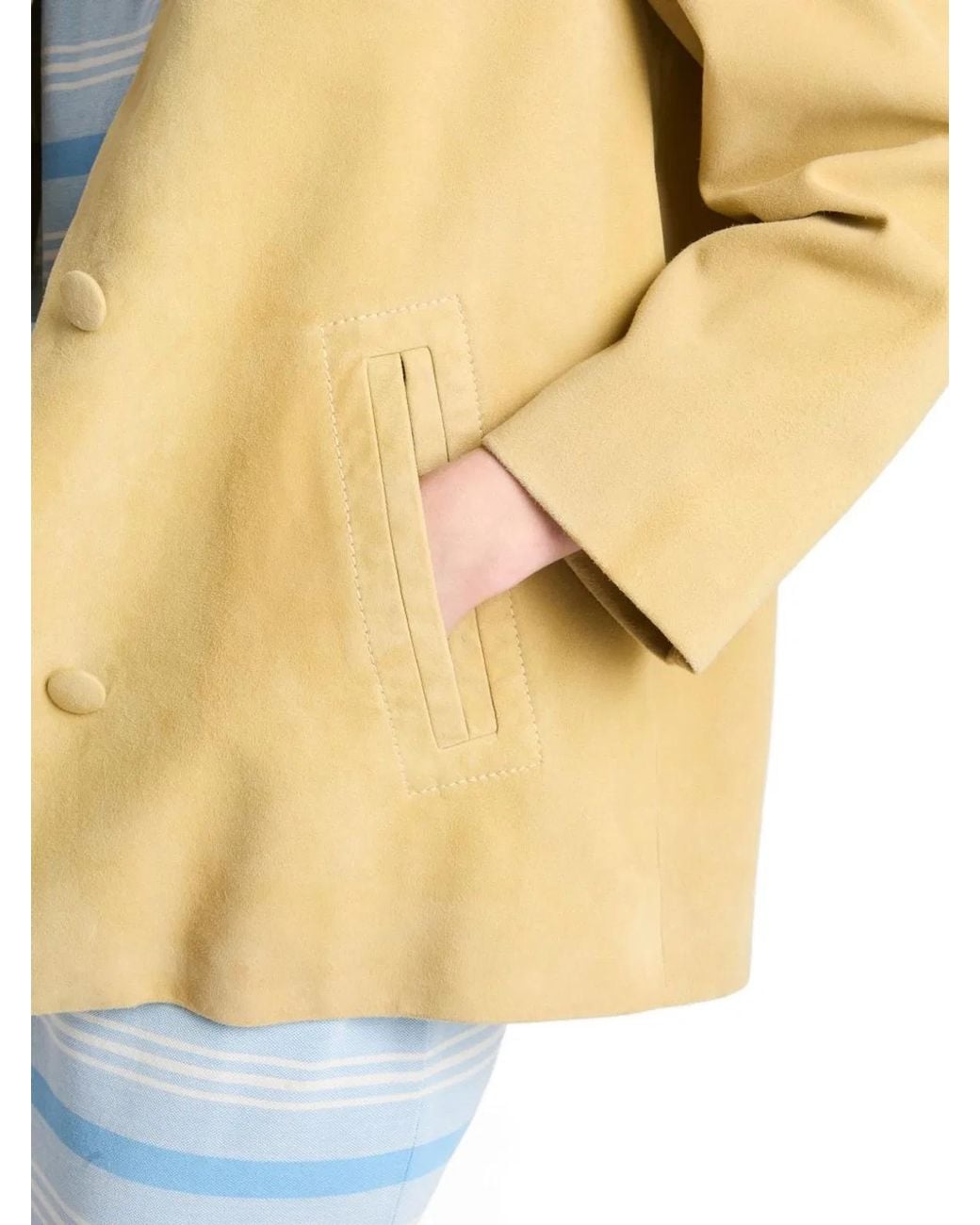 Prada White Lambskin Jacket