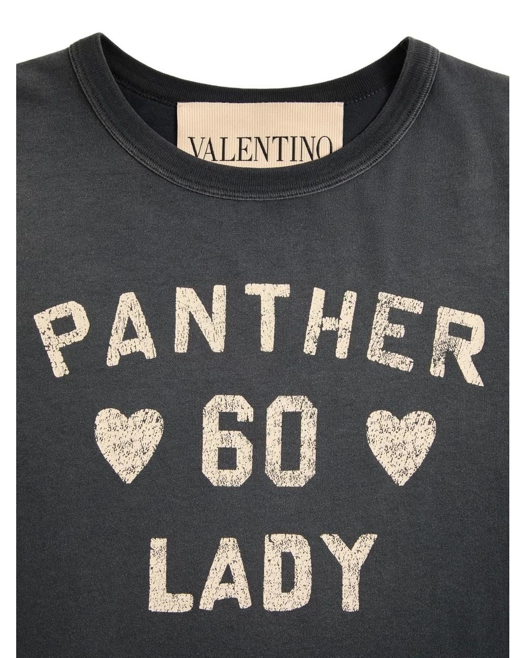 Valentino Black Cotton T-Shirt