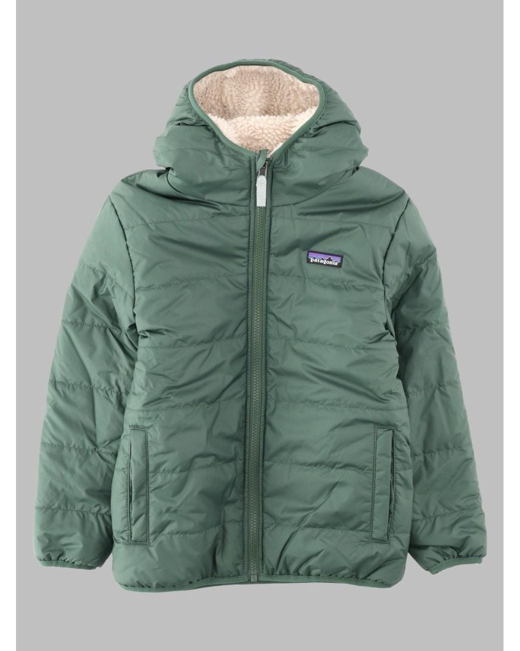Patagonia Green K's Reversible Ready Freddy Hoody