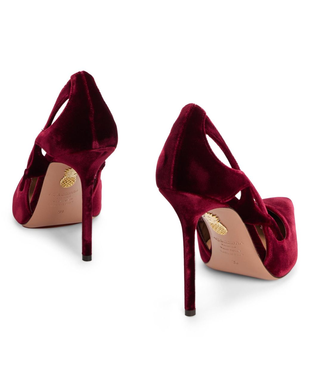 Aquazzura Brown Contour Pump 105