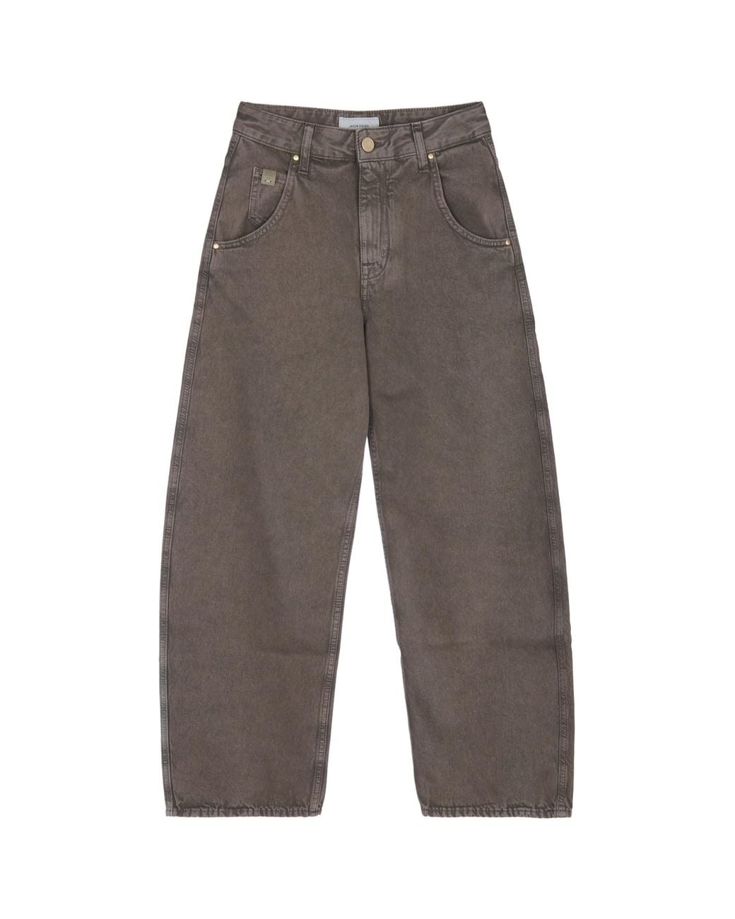 Jacob Cohen Gray Barrel Pants