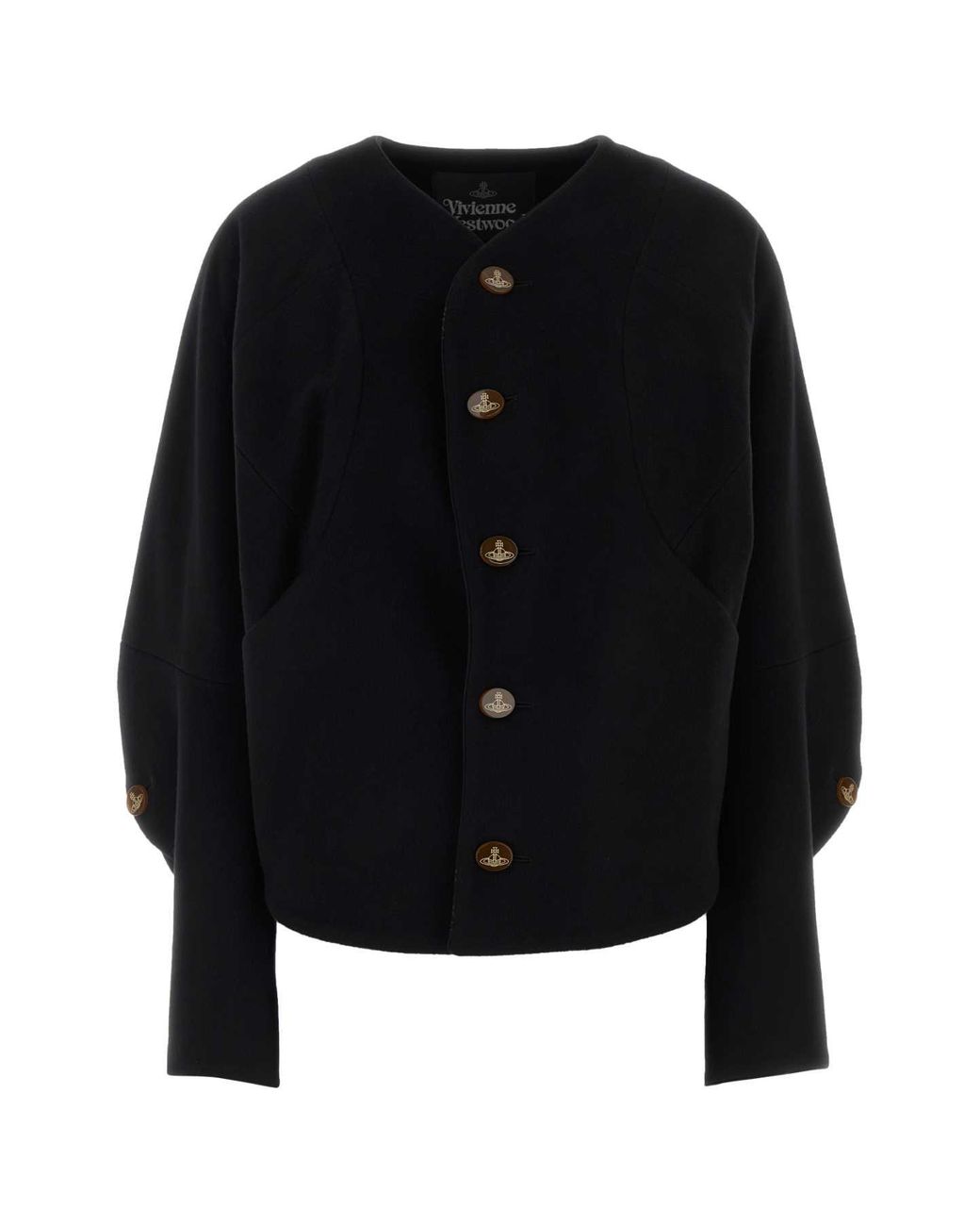 Vivienne Westwood Black Pourpoint Jacket