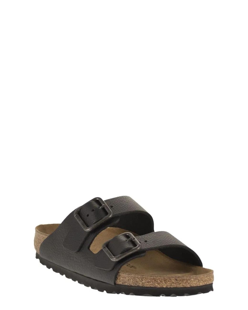 Birkenstock Black Arizona Wb Vintage – Natural Leather Sandal for men
