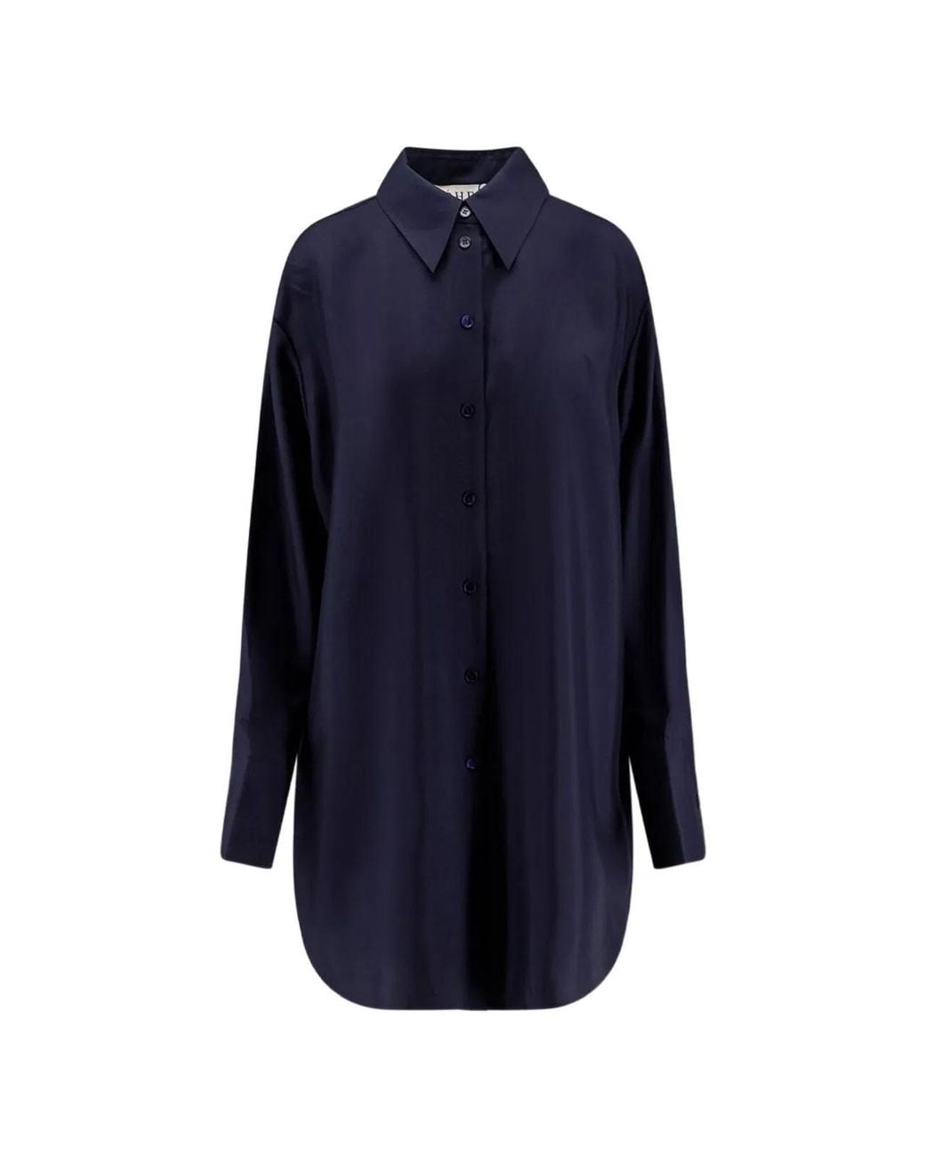Rohe Blue Silk Shirt