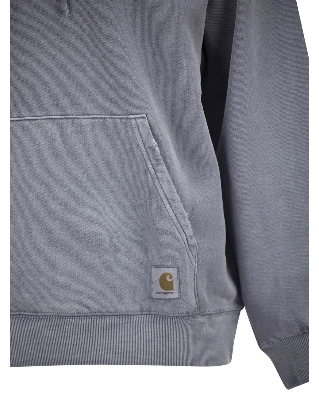 Carhartt Gray Hooded Sweatshirt