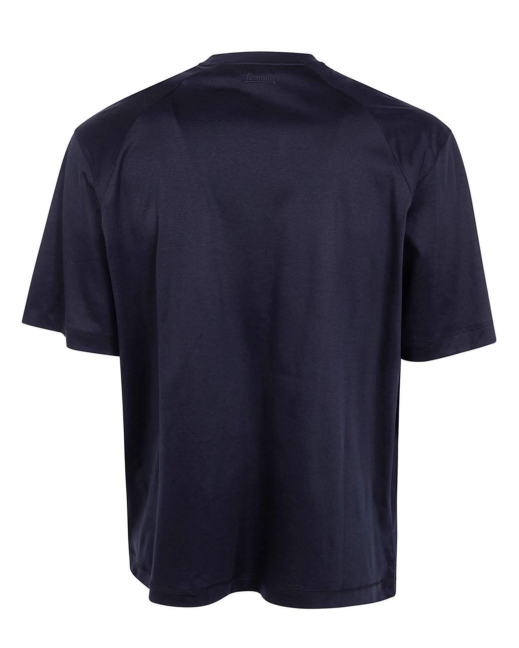 Laminar Black Contrast Pockets T-Shirt for men