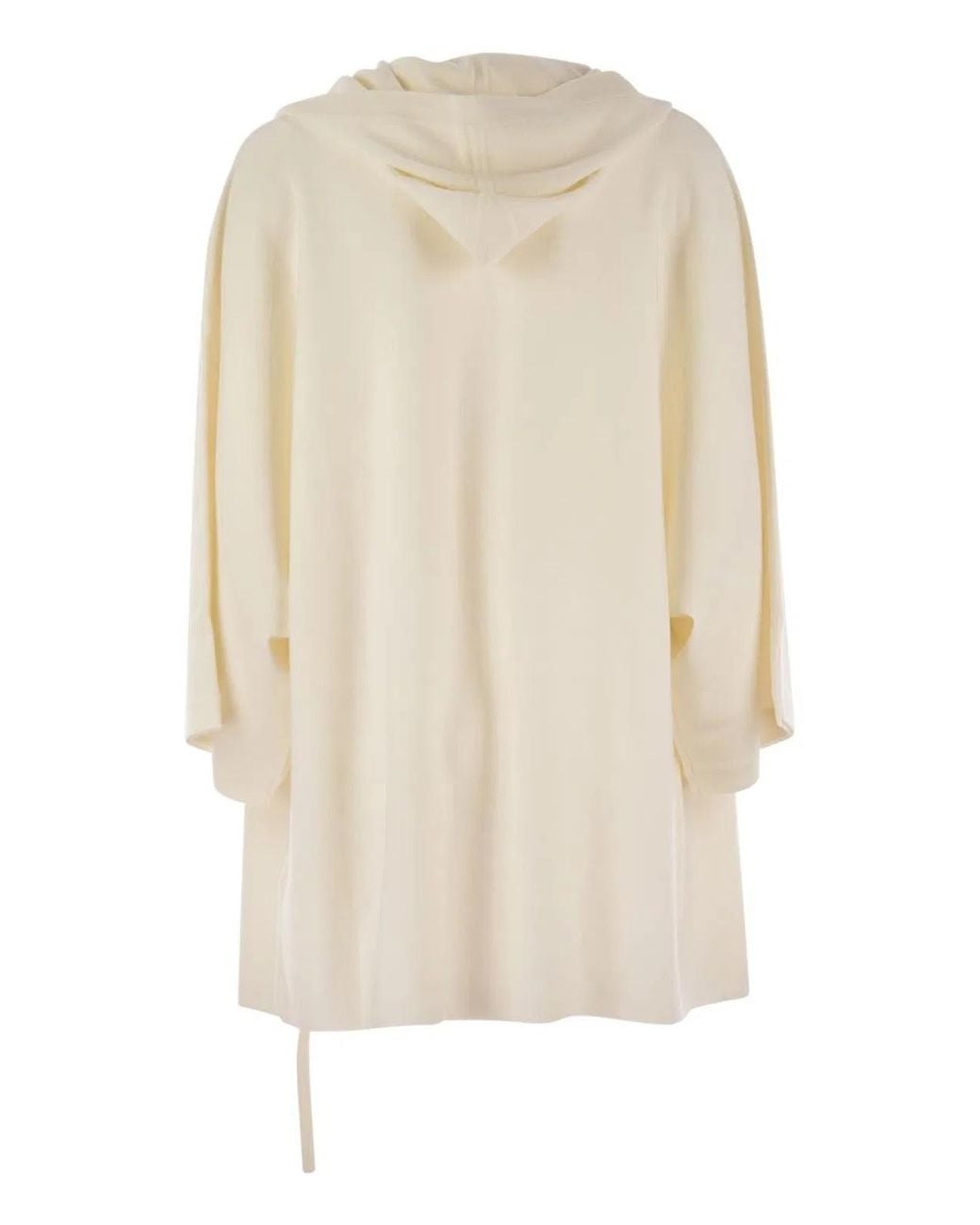 Max Mara Natural Hoodie Cardigan Knit "Aster