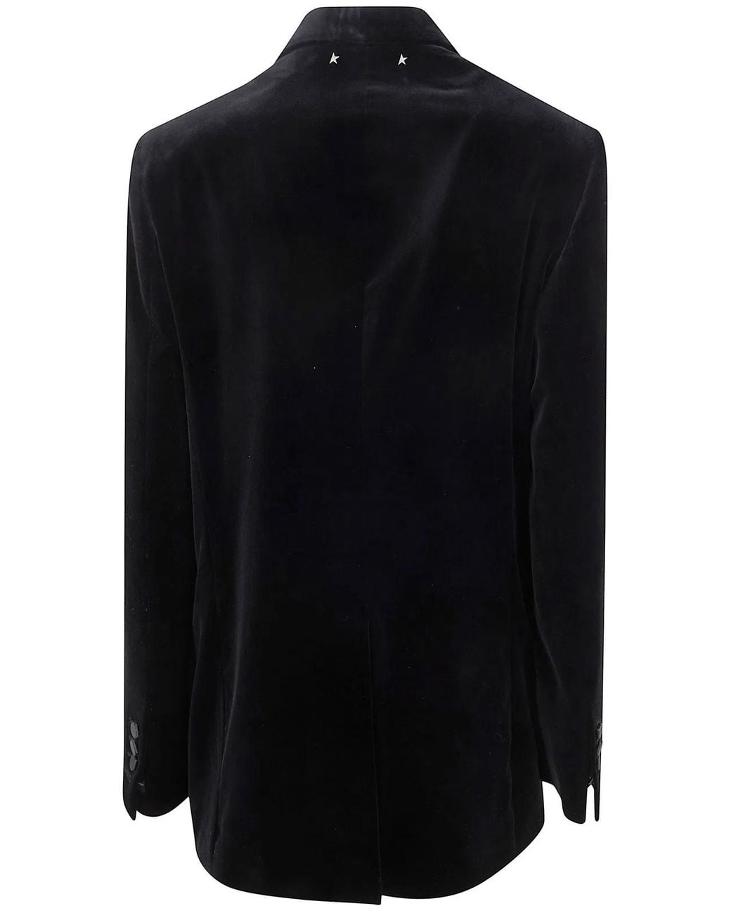 Golden Goose Deluxe Brand Black Double-Breasted Blazer