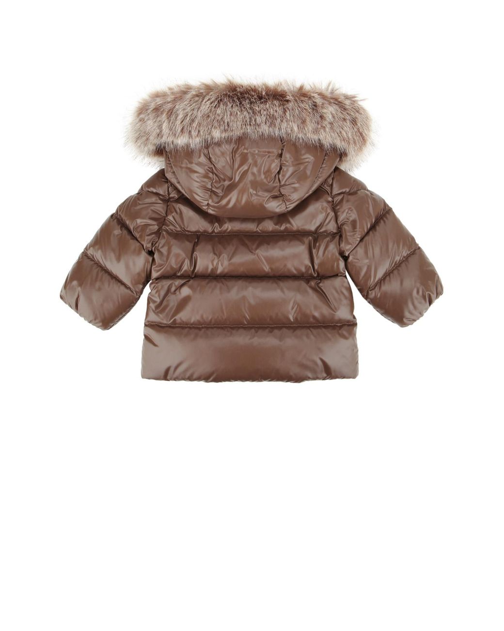 Moncler Brown Kids K2F Puffer Jacket