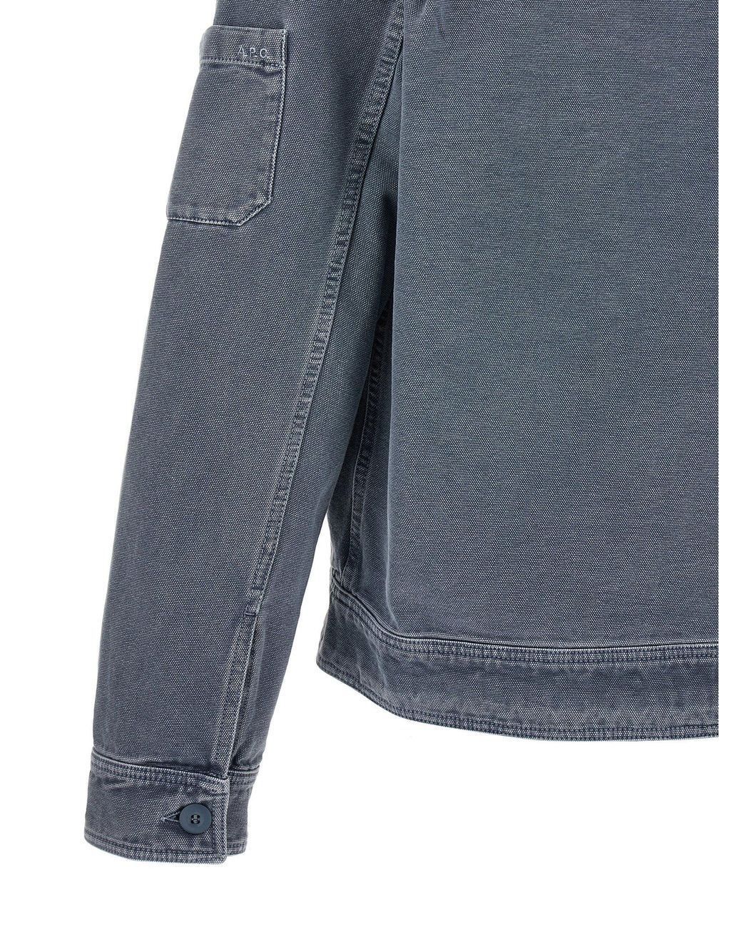 A.P.C. Blue 'Alexis' Jacket for men