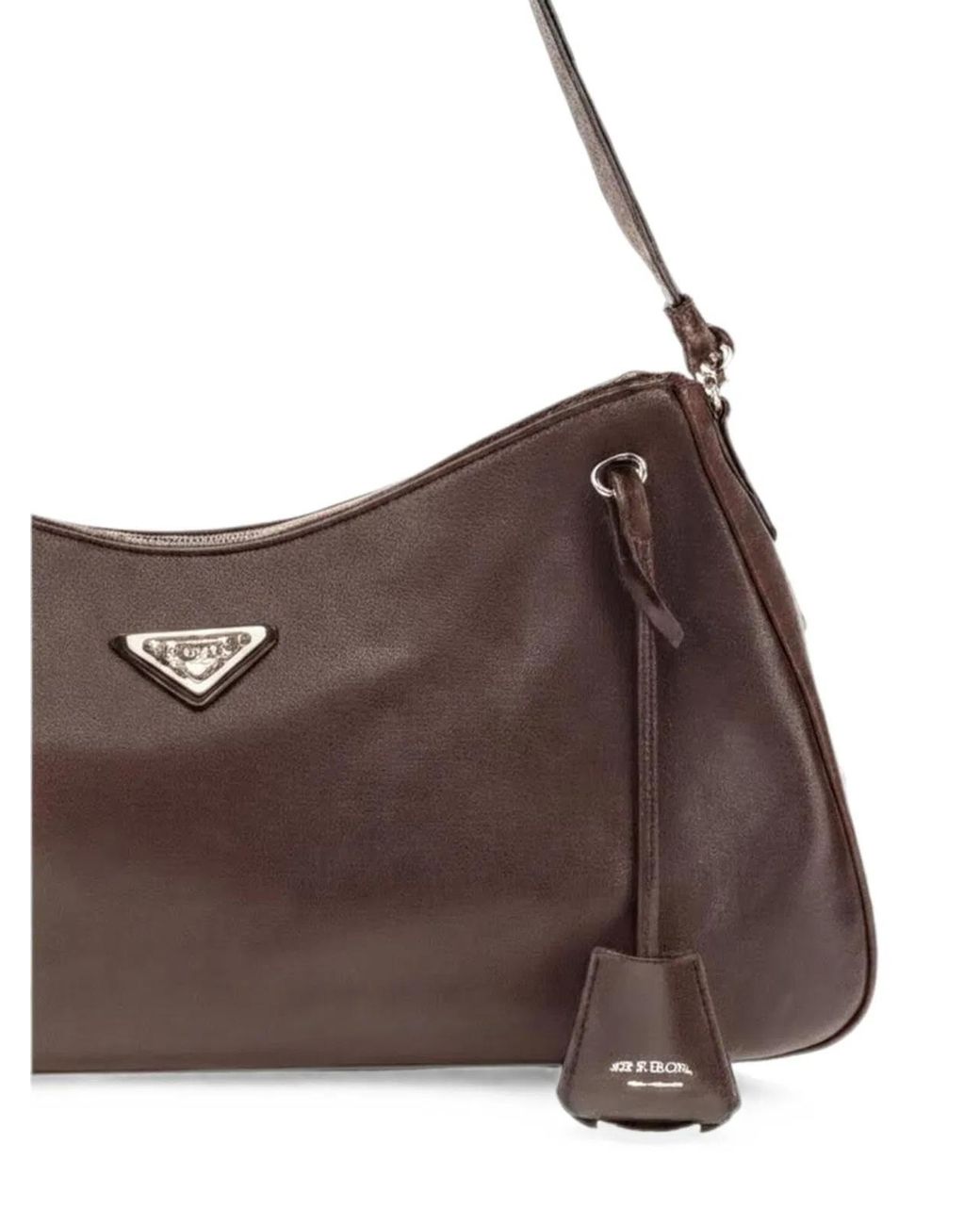 Prada Brown Medium Nappa Leather Bag