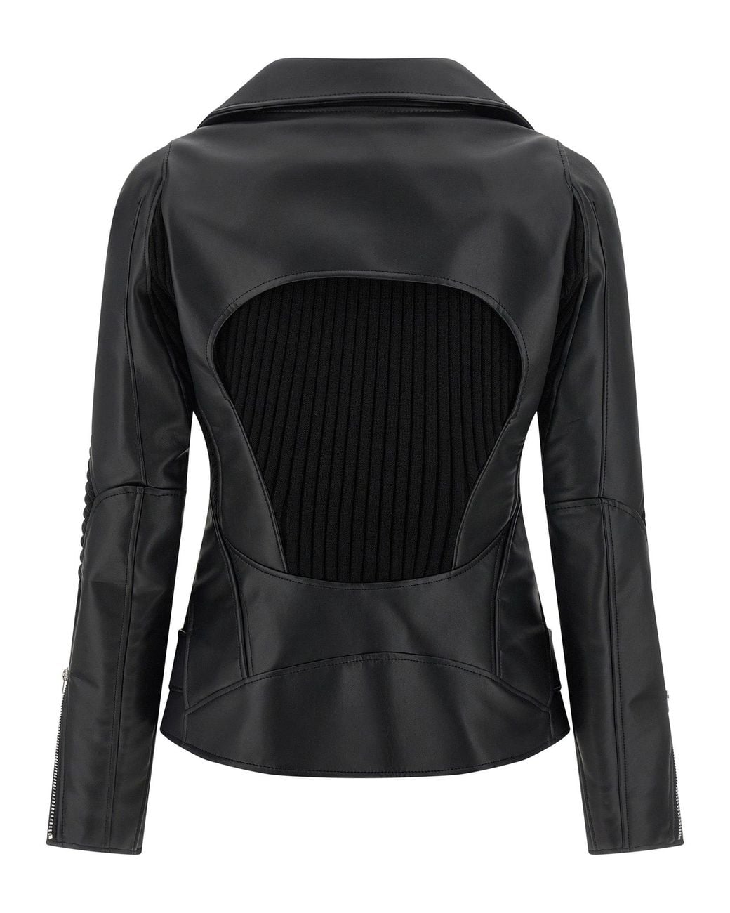 Junya Watanabe Black Knitted Insert Jacket