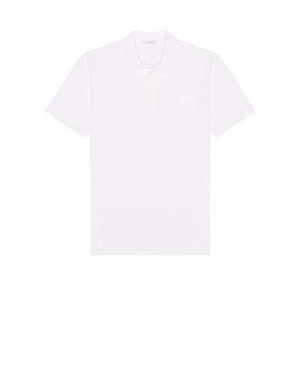 Givenchy White Regular Fit Ss Polo for men
