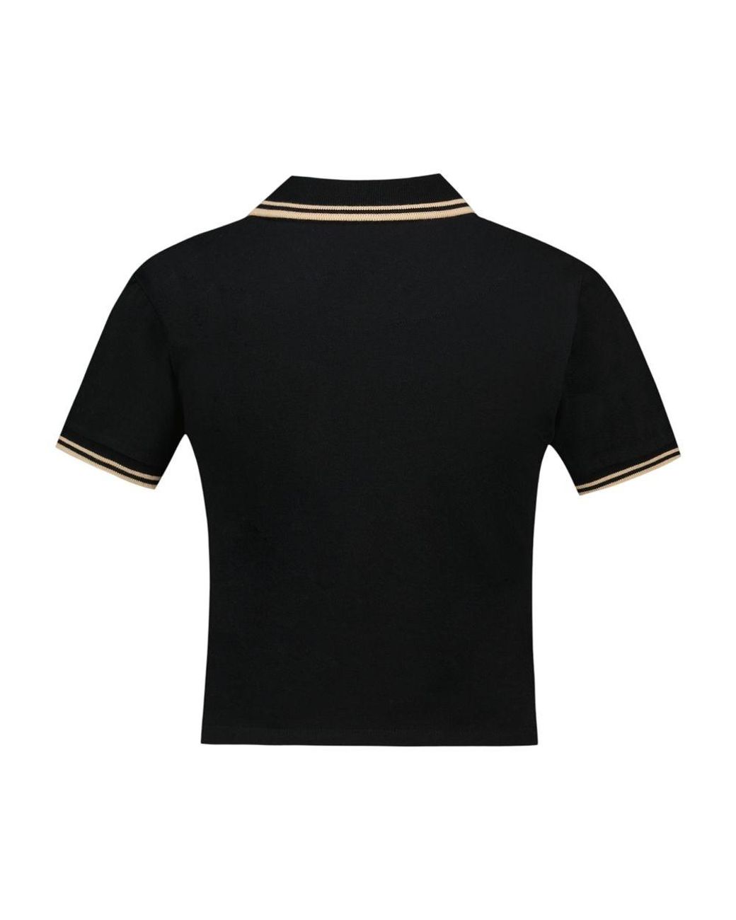 Vivienne Westwood Black Mini Classic Polo Shirt With Orb Embroidery