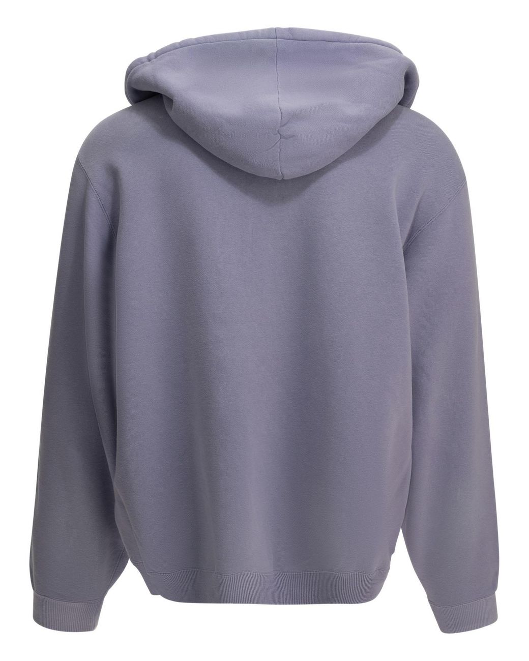 A.PRESSE Blue "Vintage Snap Parka" Hoodie for men