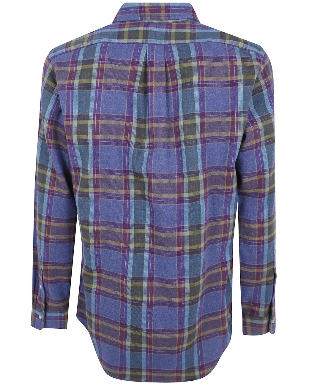 Polo Ralph Lauren Blue Woven Sport Shirt for men