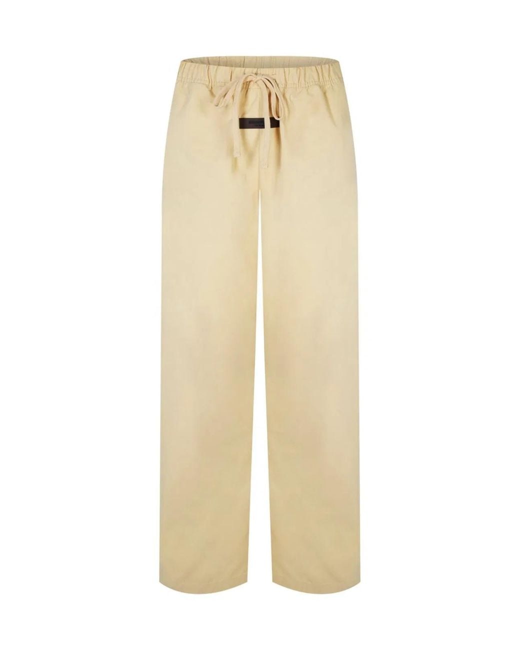 Fear Of God Natural Essentials Logo Relaxed Trousers