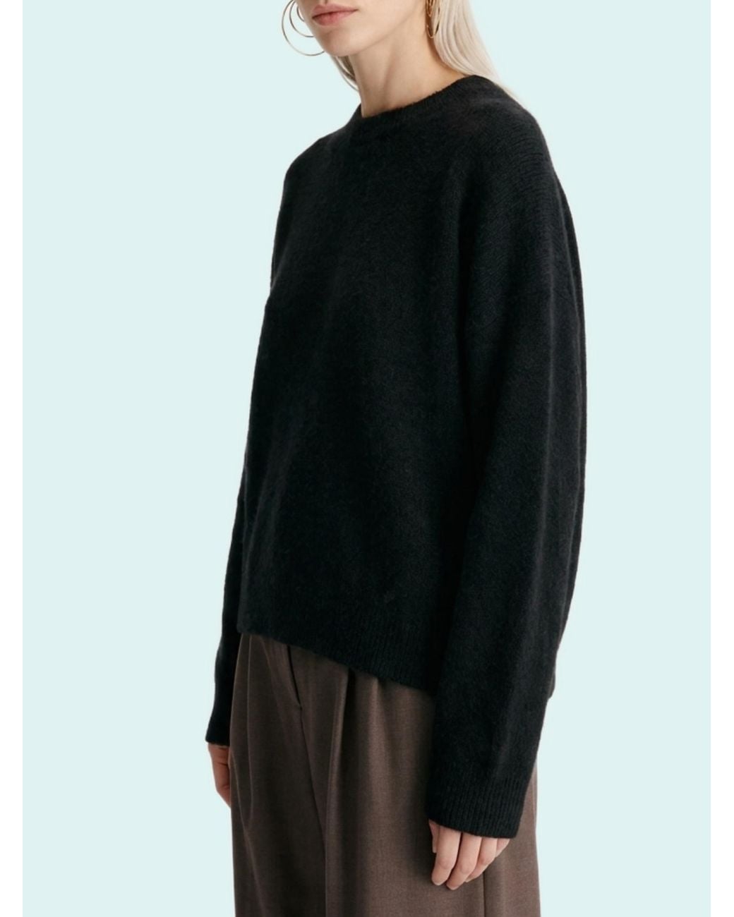 Loulou de Saison Black Tristan Sweater