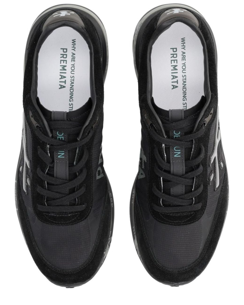 Premiata Black Sneaker Moerun 6445 for men