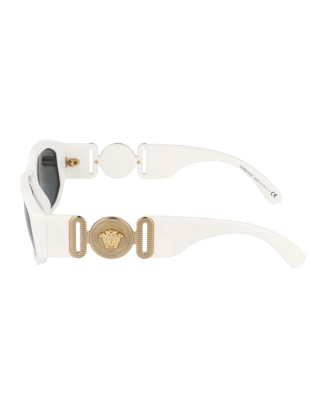 Versace White Nylon Sunglasses