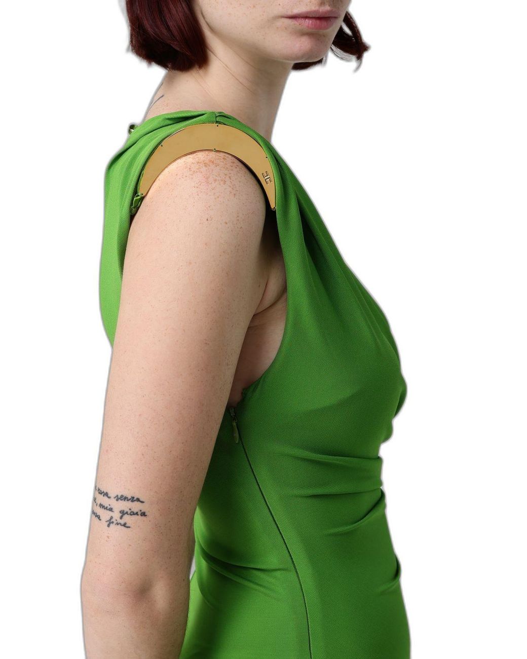 Elisabetta Franchi Green Abito Donna