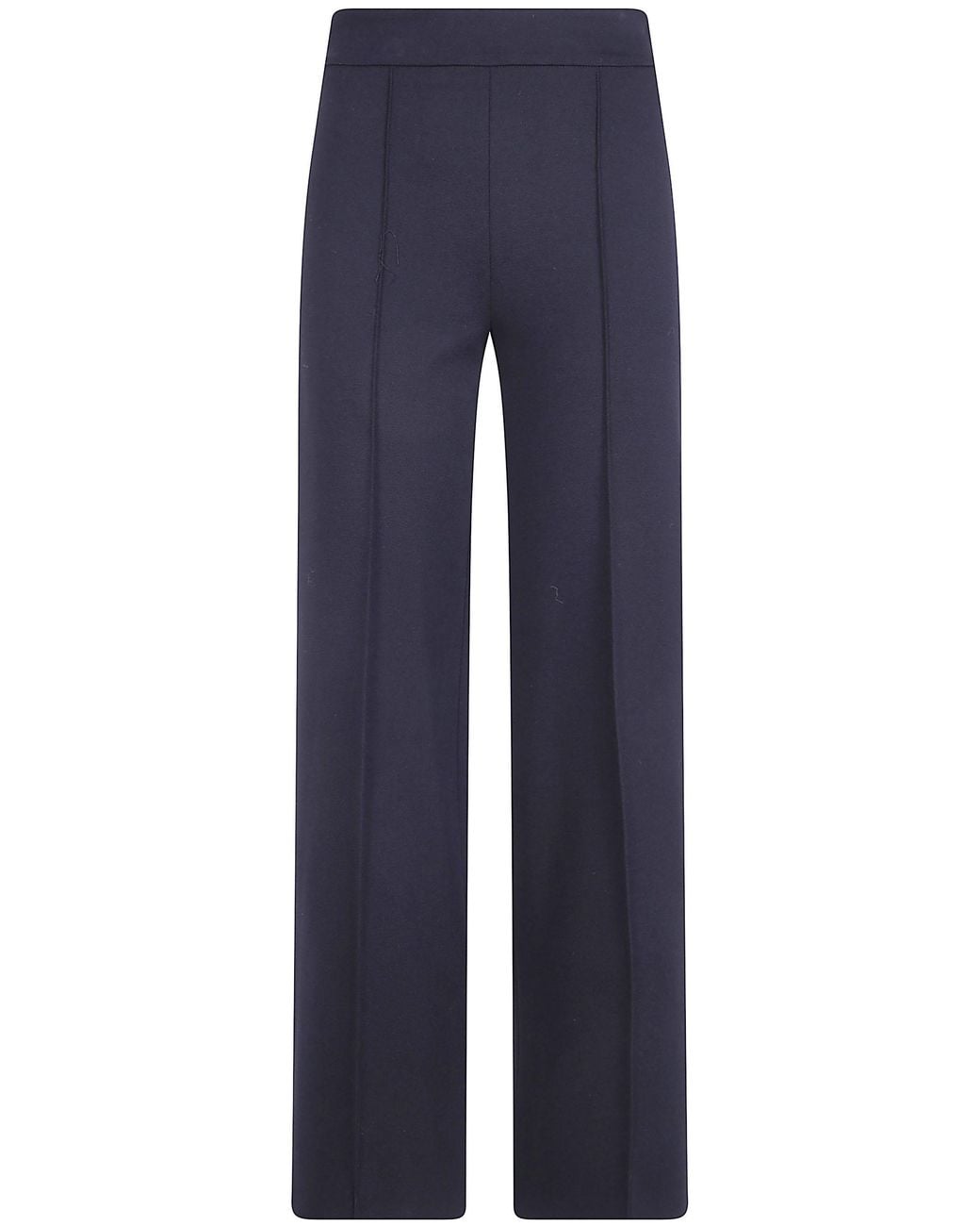 Semicouture Blue "Maude" Classic Trousers