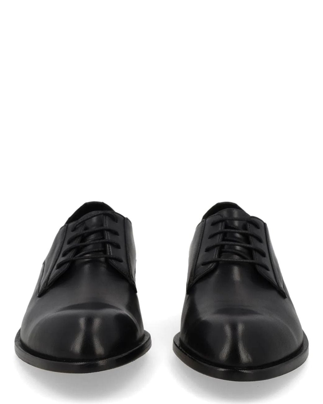 Boss Black Leather Loafers for men