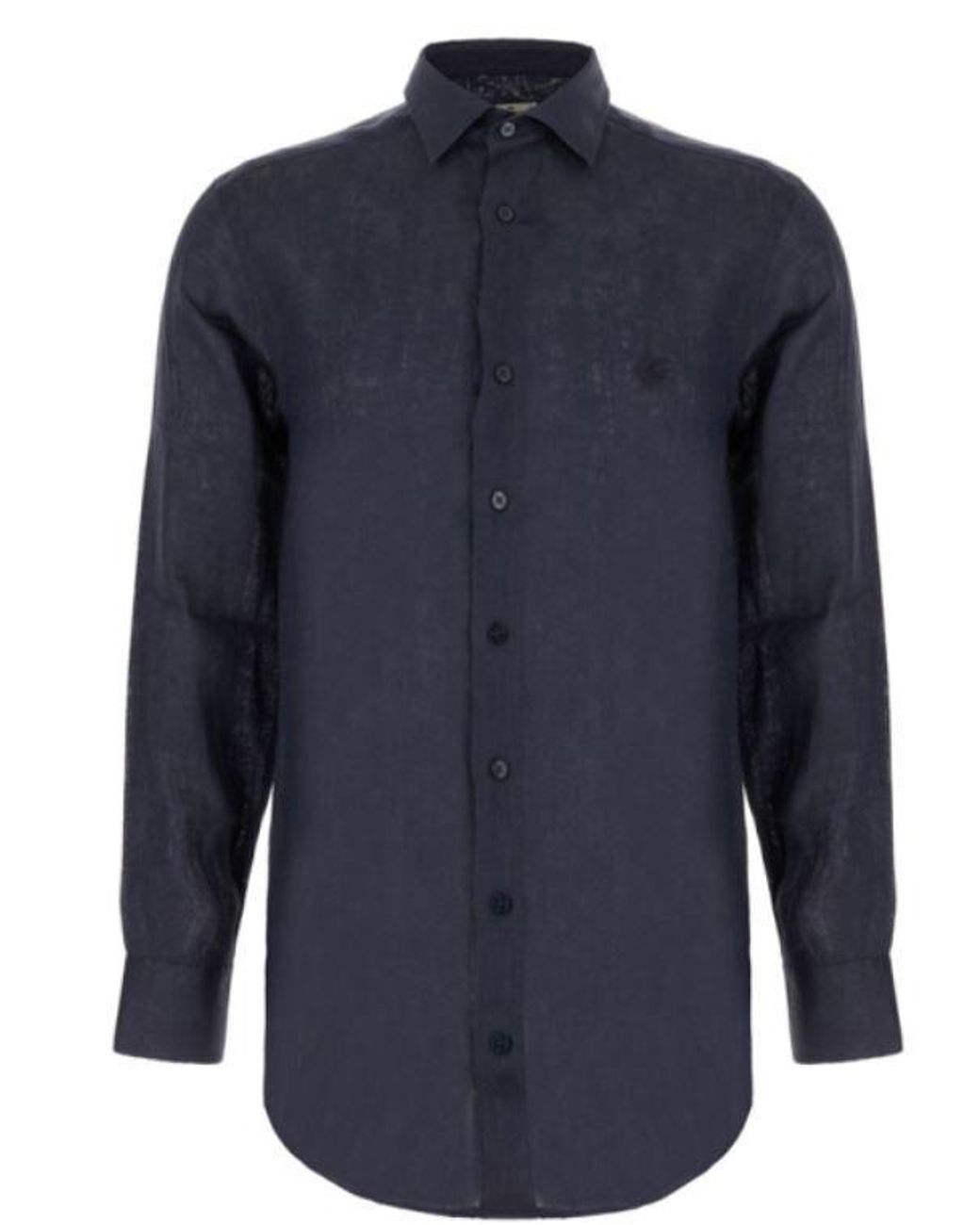 Etro Blue Classic 100% Cotton Shirt for men