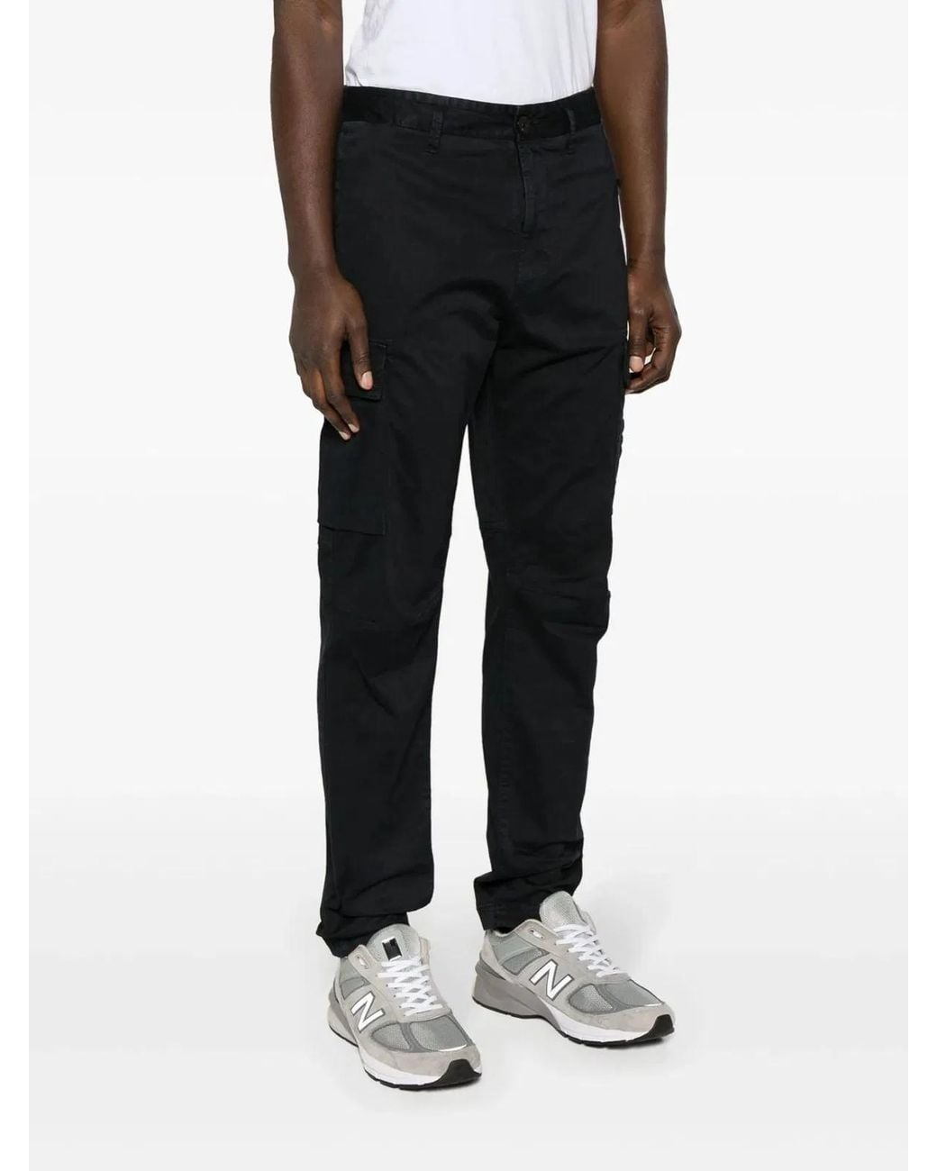 Stone Island Black Trousers