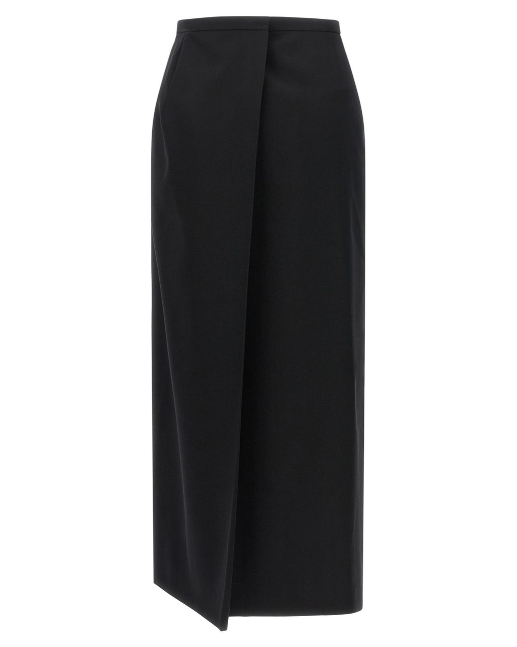 Magda Butrym Black Skirt With Closure And Back Panel